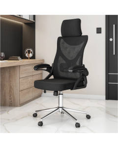 Techni Mobili Office Chair with Headrest & Lumbar Support