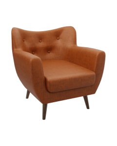 Orange Armchair